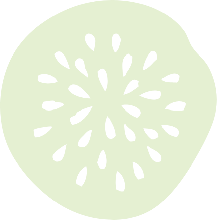 レモン柄のあしらい