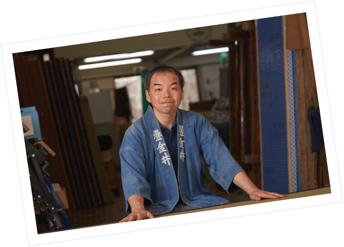 社長の正面写真