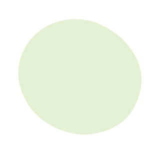 緑の丸いあしらい