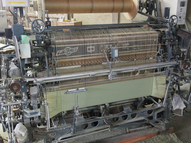 畳を作る機械
