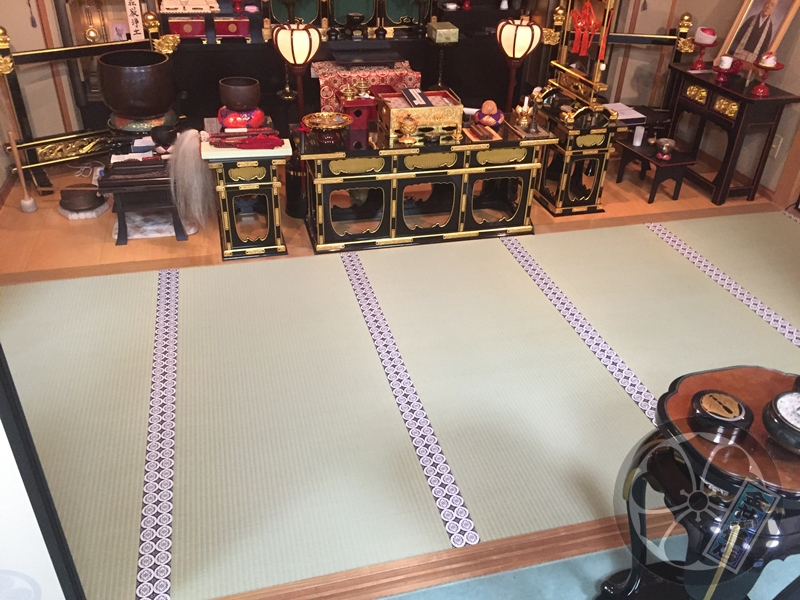 台東区　寺院　畳表替え