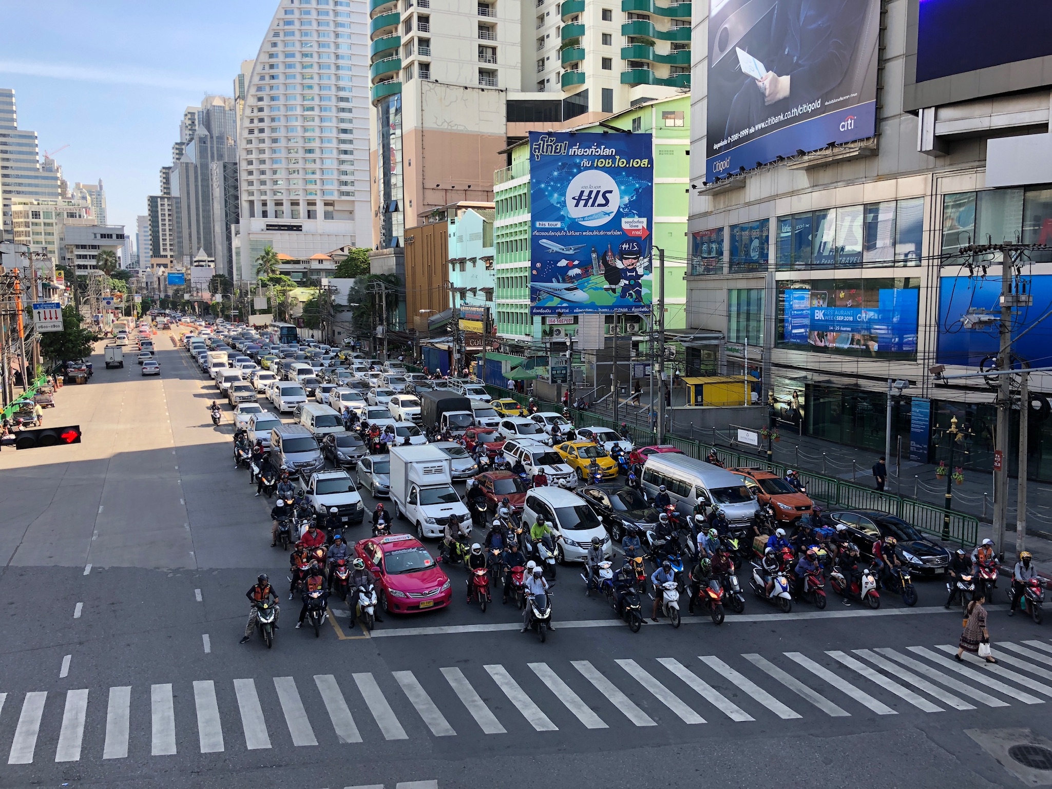 タイ名物　渋滞