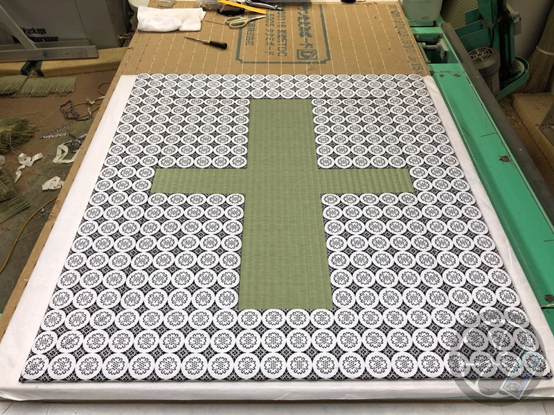 有職畳　四天付拝敷