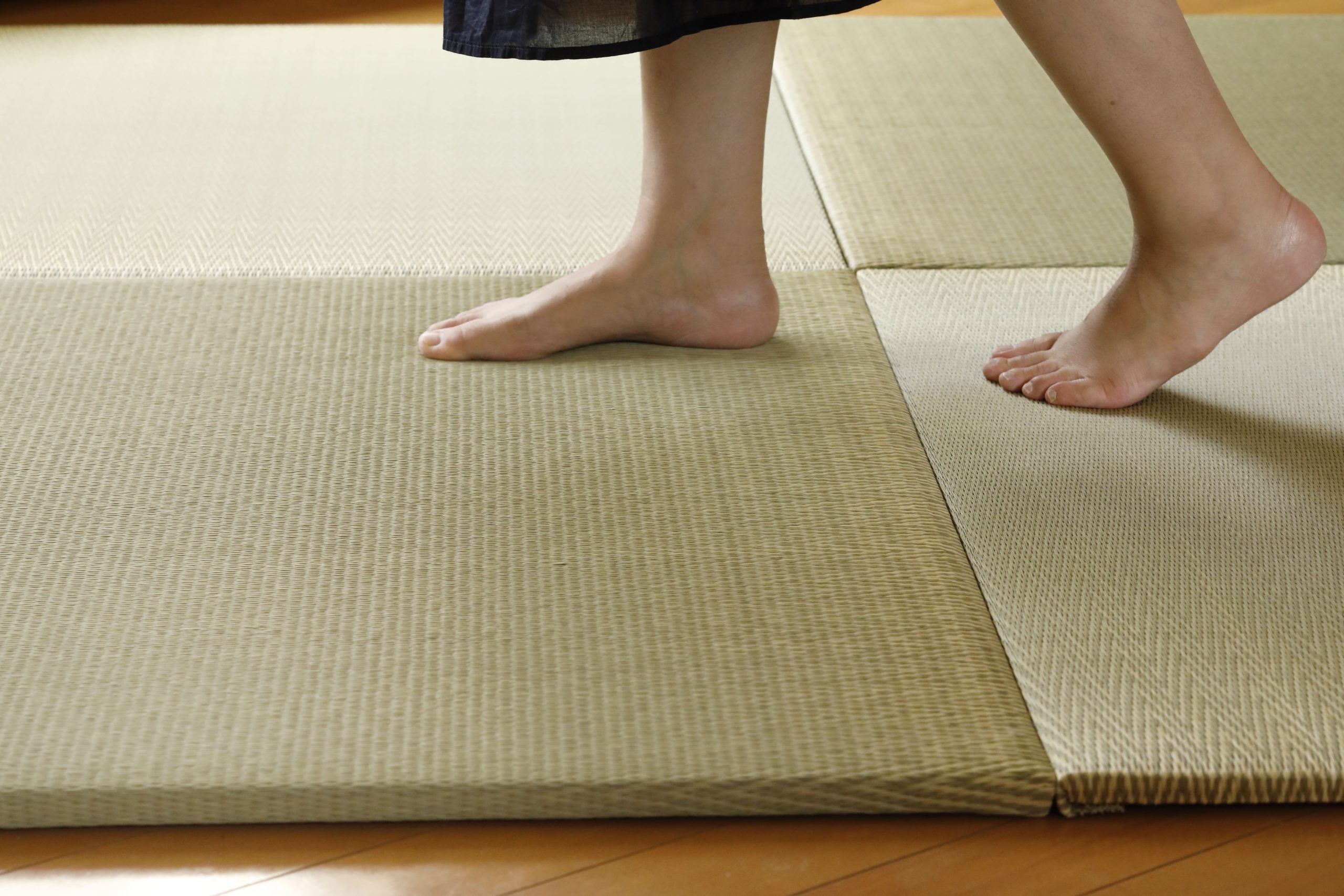 気軽にやわらかい畳で暮らす