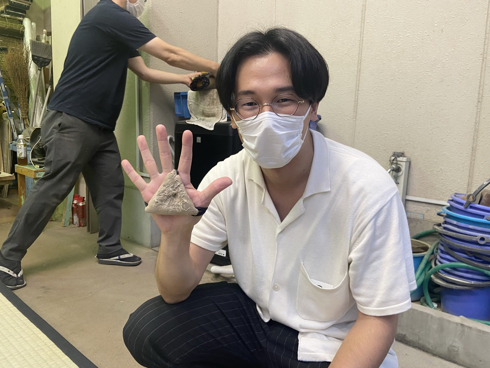 林田さん　畳職人へ弟子入り